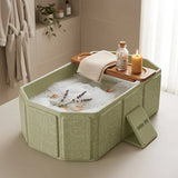 Foldable Bathtub: Instant Setup, Folds 10,000 Times, Four-Layer Insulation, One Tub for Bathing, Foot Soaking, Laundry, and Pet Washing./Yuxiangbai