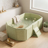 Foldable Bathtub: Instant Setup, Folds 10,000 Times, Four-Layer Insulation, One Tub for Bathing, Foot Soaking, Laundry, and Pet Washing./Yuxiangbai