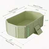 Foldable Bathtub: Instant Setup, Folds 10,000 Times, Four-Layer Insulation, One Tub for Bathing, Foot Soaking, Laundry, and Pet Washing./Yuxiangbai