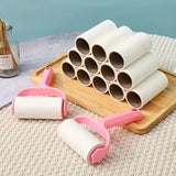 1 Handle + 6 Refill Rolls Lint Roller! Home Clothing and Pet Hair Cleaning Roller, Tear-off Adhesive Sheets, Strong Stickiness Won't Damage Fabrics, Essential Home Cleaning Must-Have