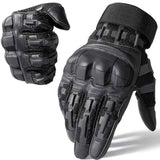 Full-Finger Multi-Functional Tactical Gloves, TPU Exoskeleton Impact Protection, Five-Finger Touchscreen Precision Control, Anti-Slip Wear-Resistant Palm, Essential for Outdoor Riding and Tactical Training./black.M code