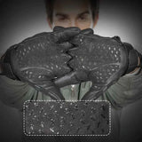 Full-Finger Multi-Functional Tactical Gloves, TPU Exoskeleton Impact Protection, Five-Finger Touchscreen Precision Control, Anti-Slip Wear-Resistant Palm, Essential for Outdoor Riding and Tactical Training./BLACK .L code
