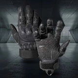 Full-Finger Multi-Functional Tactical Gloves, TPU Exoskeleton Impact Protection, Five-Finger Touchscreen Precision Control, Anti-Slip Wear-Resistant Palm, Essential for Outdoor Riding and Tactical Training./GREEN .XL code