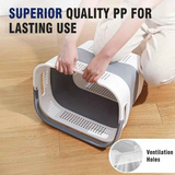 Multi-functional Folding Laundry Basket: Hassle-free Storage, One Basket for All Your Clothes Sorting.light brown