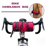 Cycling top tube bag, 2.4L large capacity holds all your small essentials, six reflective strips keep you safe during night rides, detachable for use as a crossbody bag, one bag for multiple uses./black