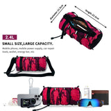 Cycling top tube bag, 2.4L large capacity holds all your small essentials, six reflective strips keep you safe during night rides, detachable for use as a crossbody bag, one bag for multiple uses./black