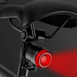 Smart Brake Light Dual Base High Brightness Bicycle Light: Aluminum Alloy Waterproof, Three Brightness Levels, USB Rechargeable 8-15 Hours Runtime, Brake Sensor Activation, Safe Night Riding.