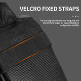 Ride and commute with one bag – waterproof, large capacity, and instantly converts to a shoulder bag.（Black messenger bag）