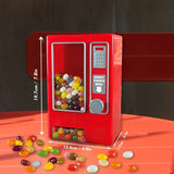 Retro Pull-Type Candy Dispenser, PS+PP Material, No Batteries Needed, Large Capacity Compatible with Various Candies, Fun Desktop Gift for Ages 6+