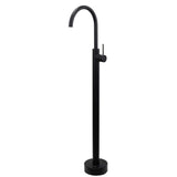 Darrahopens Furniture > Bathroom > Shower Heads & Screens Matt Black Indoor Bathtub Filler Free Standing Mixer Faucet Tap Spout Watermark