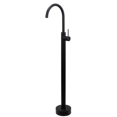 Darrahopens Furniture > Bathroom > Shower Heads & Screens Matt Black Indoor Bathtub Filler Free Standing Mixer Faucet Tap Spout Watermark