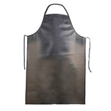 Black Waterproof PVC Apron, Heavy Duty Anti Corrosion Rubber Apron for Lab Cleaning Butcher and Barbecue, 80 x 55 cm In Australia - Darrahopens