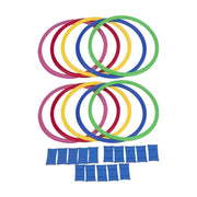 10 Pieces Agility Training Rings, Footwork Hopscotch Toy and Sensory Sports Equipment for Kids, 28 cm In Australia - Darrahopens