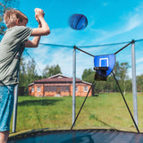 Waterproof Trampoline Basketball Hoop, Lightweight Outdoor Training Backboard Accessory for All Ages