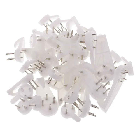 40 Count Heavy Duty Picture Hangers for Brick Concrete and Cinder Walls With Installation Pins In Australia - Darrahopens