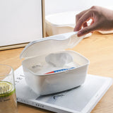 Wipes Dispenser Container With Sealing Lid, Keeps Wipes Fresh, 7 x 2.9 x 5.2 in