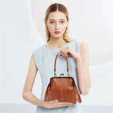 Soft Leather Crossbody Bag for Women, Multi Pocket Lightweight Shoulder Purse and Handbag