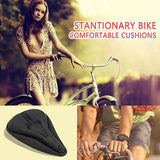 Gel Bike Seat Cover, Soft Wider Silicone Bicycle Saddle Cushion Pad for Long Distance Riding In Australia - Darrahopens