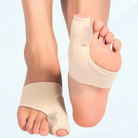 2 Pcs Toe Splint, Adjustable Big Toe Corrector Brace for Women and Men Day and Night Support