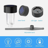 Waterproof Solar LED Pool Light, Night Light for Ground Pool Fence Decoration and Pool Accessories In Australia - Darrahopens