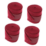 Sheep and Goat Leg Wraps, Polyester Equine Leg Bandages With Anti Slip Design for Training