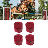 Sheep and Goat Leg Wraps, Polyester Equine Leg Bandages With Anti Slip Design for Training