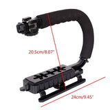 Handheld Camera Stabilizer U Grip, Lightweight Anti Skid Video Photo Grip With Cold Shoe Mount In Australia - Darrahopens