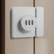 1 Pack White Closet Door Lock, 3 Digit Keyless Bifold Cabinet Lock for Swinging Sliding Cupboard Pantry Barn Shed Drawer In Australia - Darrahopens