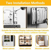 1 Pack White Closet Door Lock, 3 Digit Keyless Bifold Cabinet Lock for Swinging Sliding Cupboard Pantry Barn Shed Drawer In Australia - Darrahopens