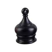 1 Pc Metal Lamp Finial Replacement Cap, Screw On Decorative Nut Knob for Table and Floor Lamp Shades, Type B, 0.39 x 0.86 in