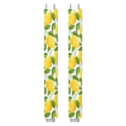 2 Pcs Lemon Leaf Refrigerator Door Handle Covers, Adjustable Non Slip Appliance Handle Protectors for Fridge Oven Stove Dishwasher