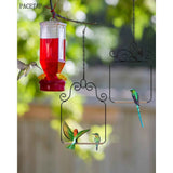 2 Pack Black Hummingbird Swings and Perches, Metal Frame Wild Bird Swing With Wooden Dowel and Hanging Chains for Indoor Outdoor In Australia - Darrahopens