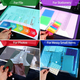12 Pcs Plastic Document Folders With Snap Closure, Plastic Envelopes, A4