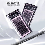 DIY Eyelash Extension Individual Cluster False Eyelashes Transplantation False