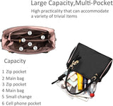 Hobo and Shoulder Bags for Women Fashion Handbags Large Tote Bag Ladies Shoulder Bag_MGF Black