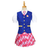 Barbie Movie Ever After High Delancy Dress | Princess Academy School Uniform Costume \"Four-piece set - Four-piece set S Four-piece set S