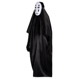Cosplay Costume Spirited Away No Face Kaonashi Cosplay Costume Halloween Decoration Party Costume Mask Clothing Gloves Set Gifts_yux