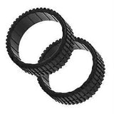 Darrahopens Appliances > Vacuum Cleaners > Vacuum Cleaner Accessories Non-Slip Wheel Tires for iRobot Braava 380 380T 320 Mint5200 Robot Vacuum Cleaner, Spare Parts