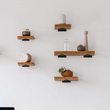 Darrahopens Furniture > Living Room > Bookcases & Shelves Floating shelf brackets, invisible triangular edges.