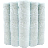 Darrahopens Tools > Industrial Tools > Water Filtration Accessories 5-Pack 9 3/4 Inch Anti-Sediment Water Filter Cartridges - 20 Micron Compatible with 10 Inch Filter_MGF