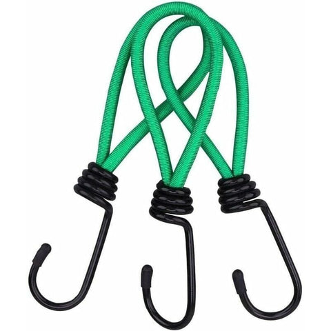 Darrahopens Outdoor Recreation > Camping > Tents 16 Pieces Rubber Straps with Hooks, Tent Rubber Hook, Camping Tent Hook Rubber Strap, for Camping, Tarpaulins, Awnings, Tents--Green