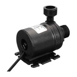 DC12V 800L H Low Noise Brushless Submersible Pump with 4 Point Nozzle and 50cm Cable, 5m