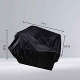 Waterproof Riding Lawn Mower Cover UV Protection for Garden Tractor, XL, 183 x 137 x 117cm
