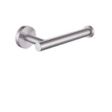 Wall Mounted Toilet Paper Holder Polished Finish 304 Stainless Steel Toilet Paper Holder, Silver