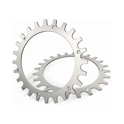 Stainless Steel Cleats Compatible with Worx Landroid Lawn Mower S and M Models, 2mm, 205mm