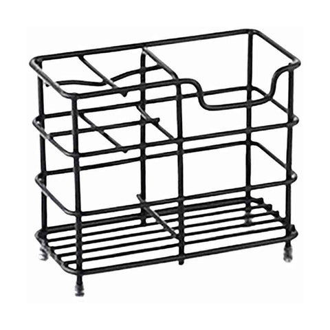 Toothbrush Holder, Small Stainless Steel Toothpaste Holder, Bathroom Accessories Organizer, Black