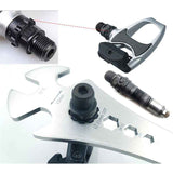 Bicycle Pedal Wrench, Bicycle Pedal Wrench with Extra Long Handle, Multi Purpose Pedal Removal Tool, 0.5625 and Hex Hole, 15mm, 10mm, 8mm, 6mm