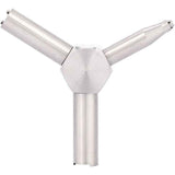 Element Valve Wrench Compatible with KSC WA Airsoft KSC Magazine Loader Removal Tool, Silver Triangular Valve Wrench