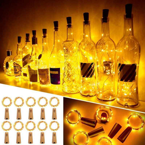 12 Pieces LED Bottle Light, 100cm