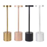 USB Charging Wireless Table Lamps, 1800mA Rechargeable LED Desk Lamp, 3 Color Modes